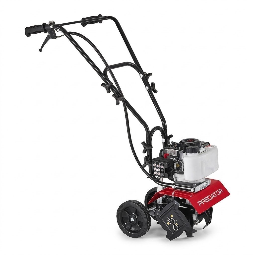 wlttt-product-44-image-1.jpg Predator Cultivator Gas Powered 2-stroke Engine 9 in. 43cc Lawn Garden Work NEW - Image 1